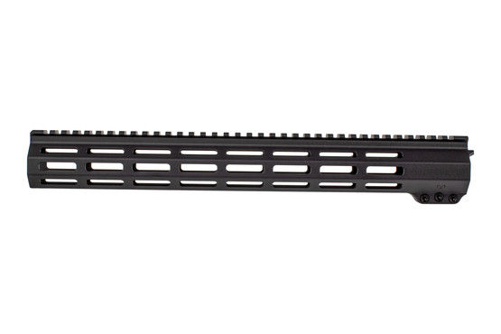 EXPO Arms black anodized 15in M-LOK handguard for the AR-15 is free floated and lightweight rail system